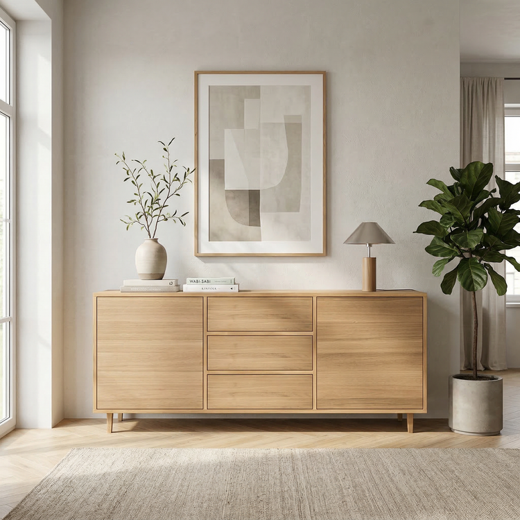 Sideboards "Classic" Massive Eiche