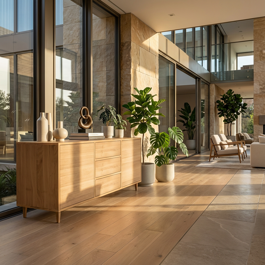 Sideboard Eiche Premium - Natur gewachst 180cm