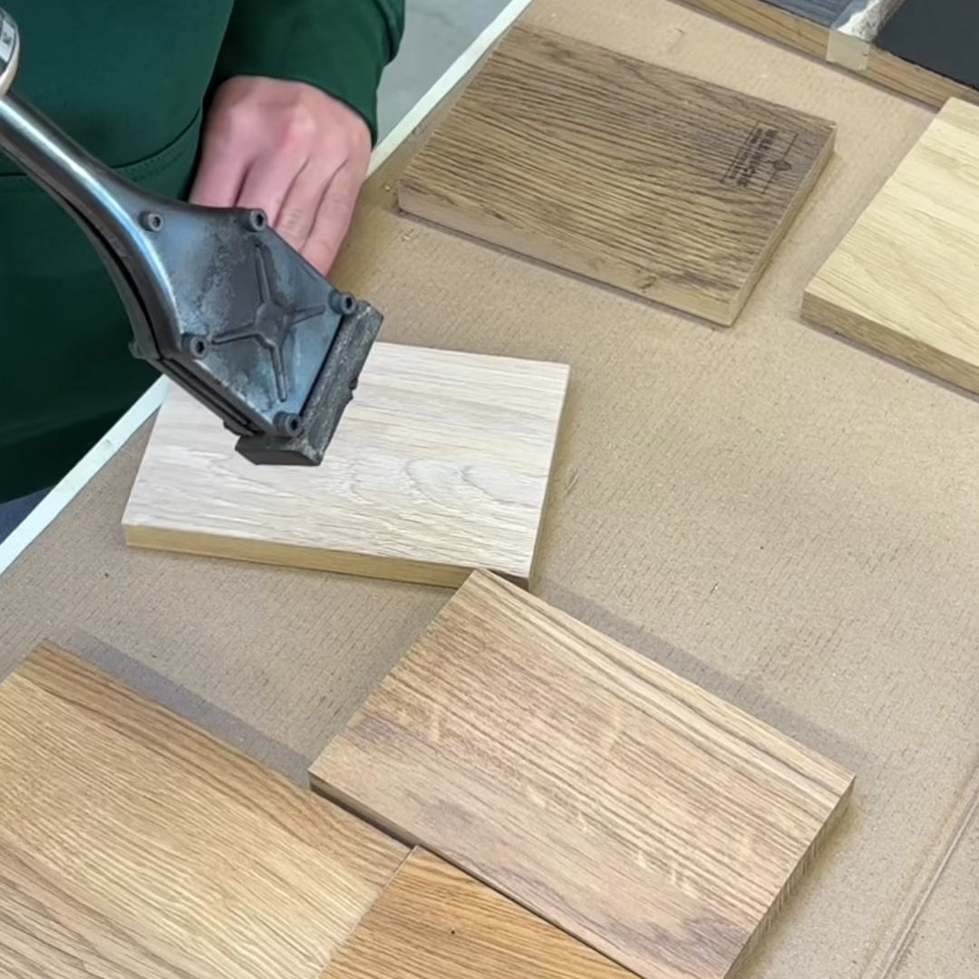 Holzmuster Herstellung in unserer Werkstatt Tischlerei Norddeutschland